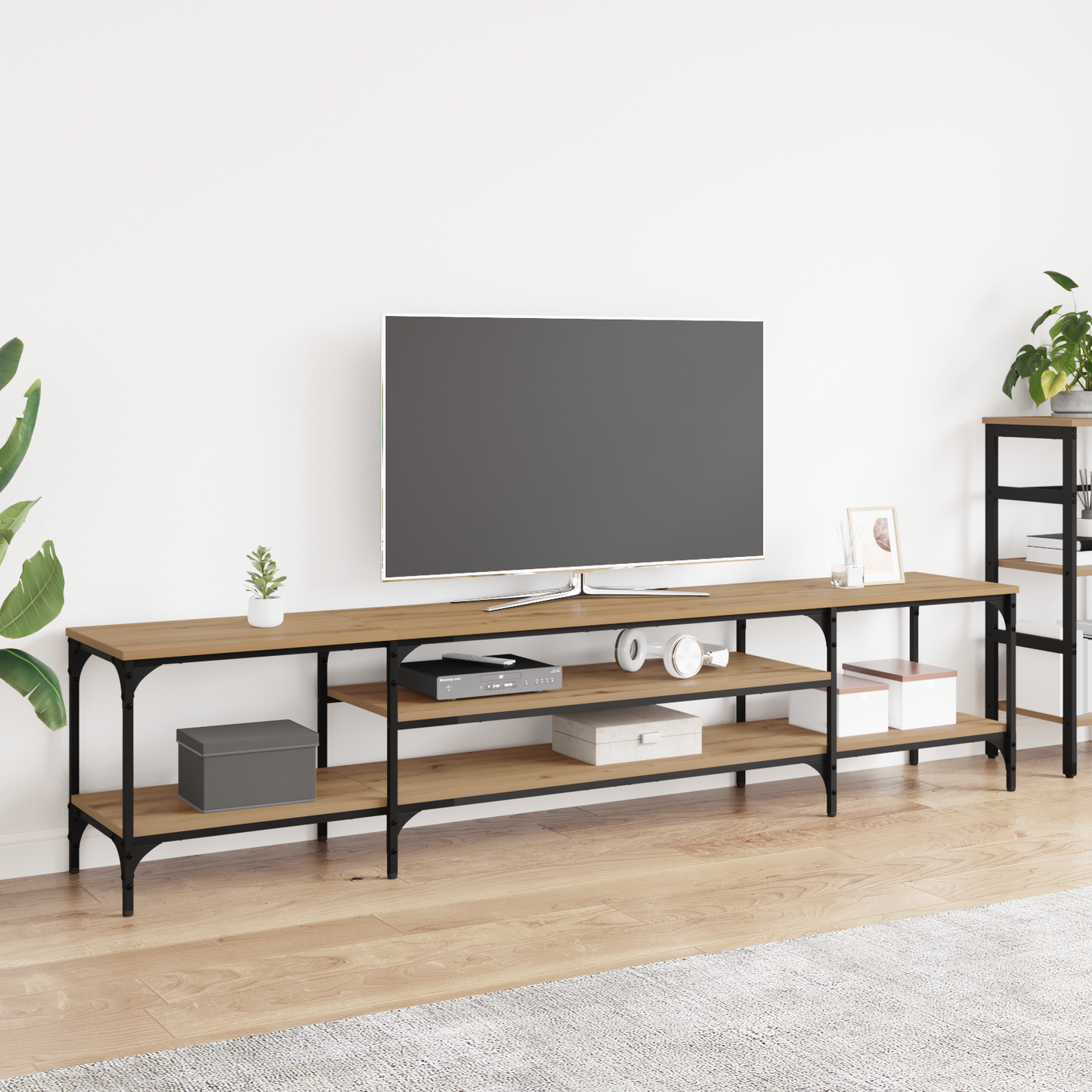 TV Cabinet Artisan Oak 201 x 35 x 45 cm