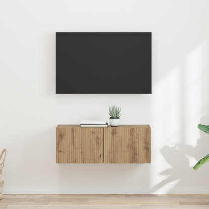 TV Wall Cabinet 2 pcs Artisian Oak 39 x 31 x 29.5 cm