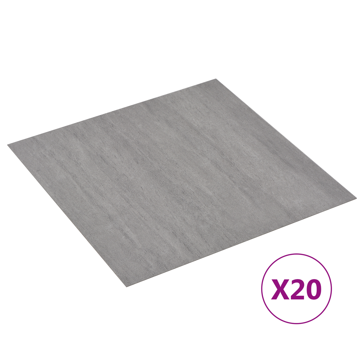 Self-adhesive Flooring Planks 30.5 x 30.5 cm 20 pcs PVC