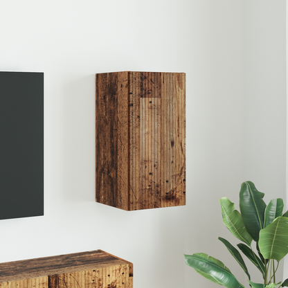 TV Wall Cabinet Old Wood 30 x 31 x 60 cm Engineered Wood