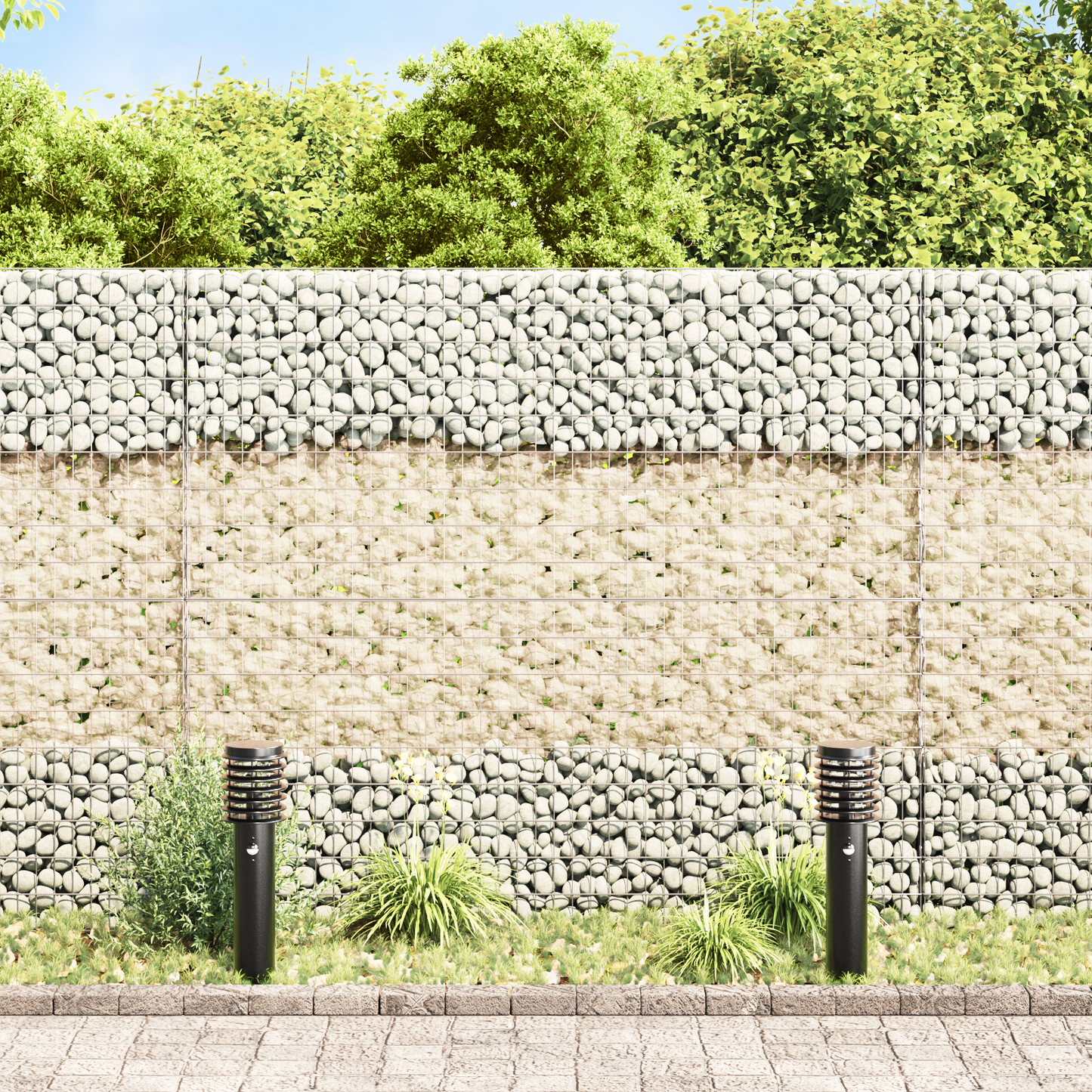 Garden Stones Champagne 12 cm Glass