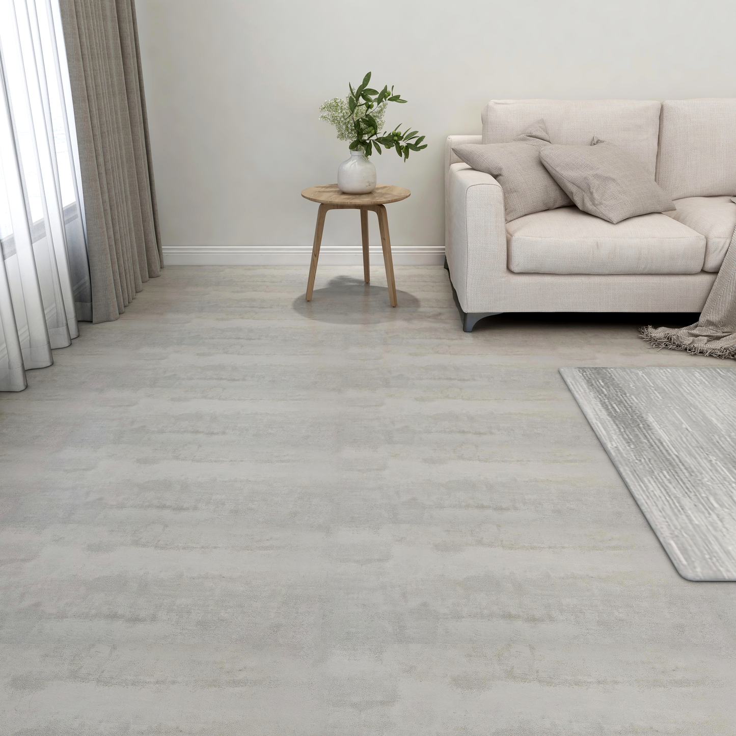 Flooring Planks 5.11 m² 55 pcs PVC Grey and Light Grey