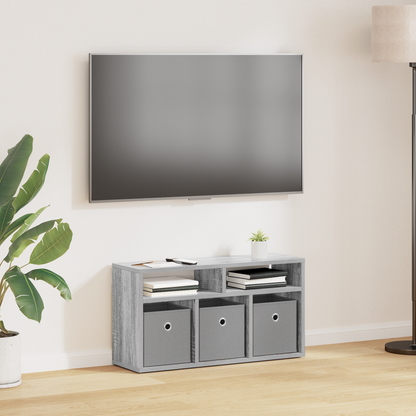 Lowboard with Drawer Grey Sonoma 72 x 22.5 x 38 cm