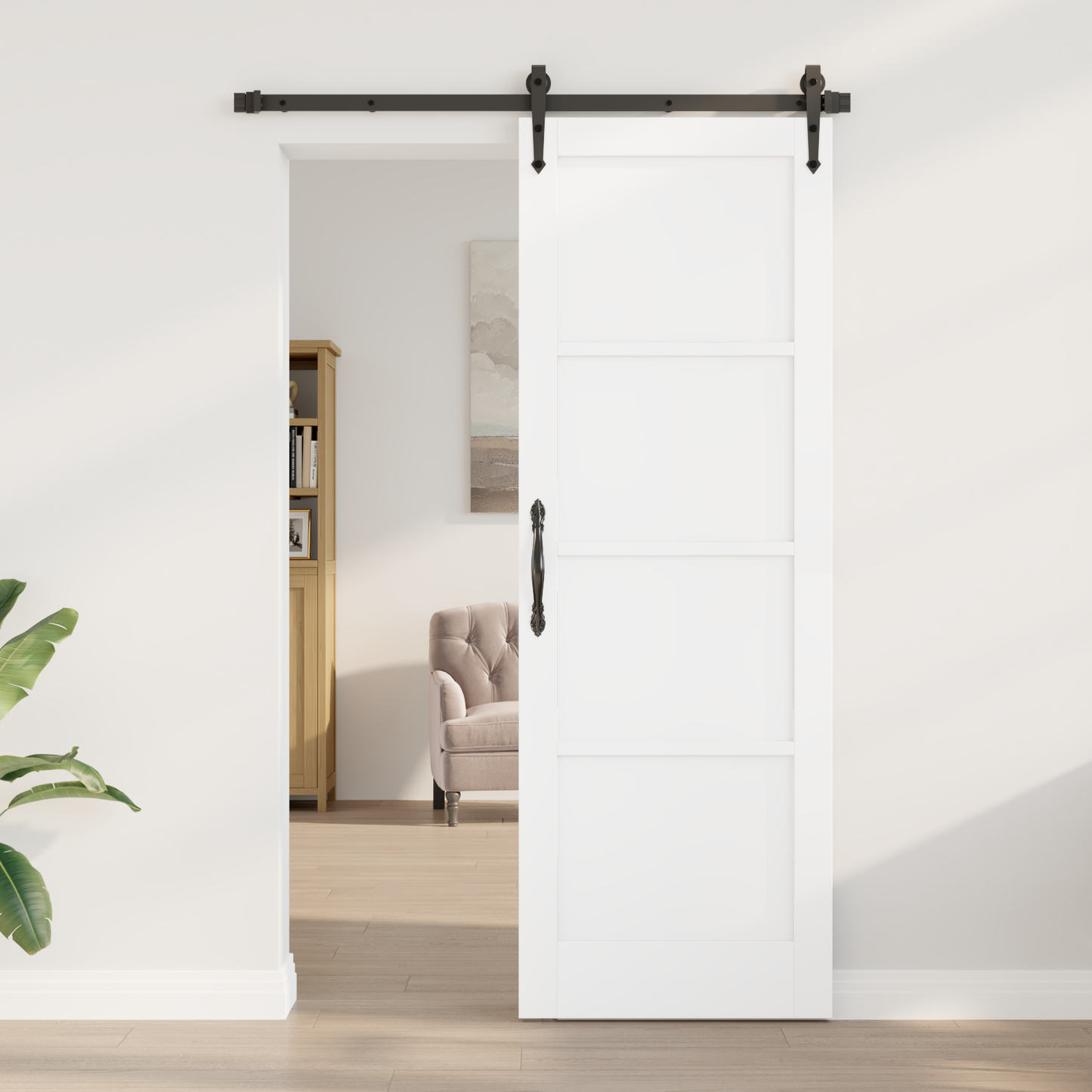 Interior Door White 73.5 x 211 cm Plywood