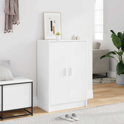 Shoe Cabinet | White | Engineered wood | Medium | Shoe Cabinet