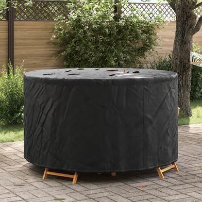 Furniture Cover Black 157 x 157 x 85 cm 420D Oxford Fbric