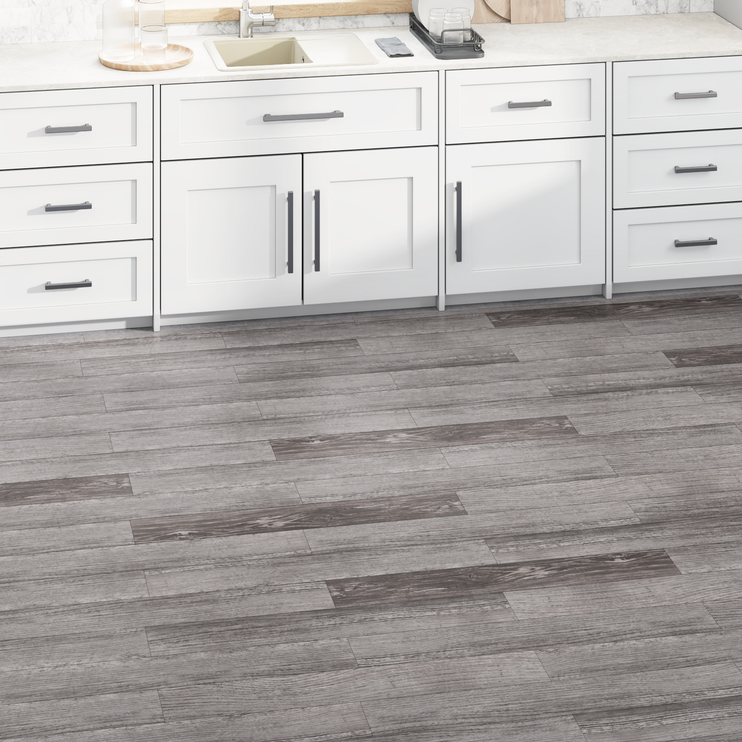 Flooring Planks 5.02 m² 36 pcs PVC Striped wood look