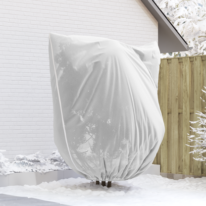 Frost Protection Plant Fleece Covers White 2.4 x 2 m
