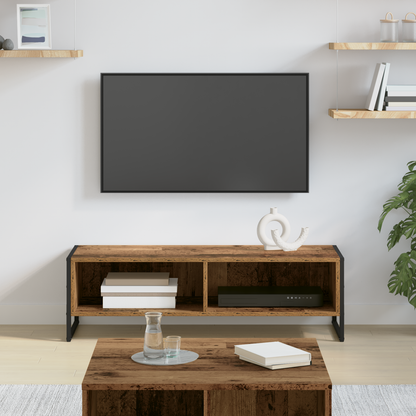 TV Cabinet Old Wood 100 x 36.5 x 30.5 cm Engineered Wood