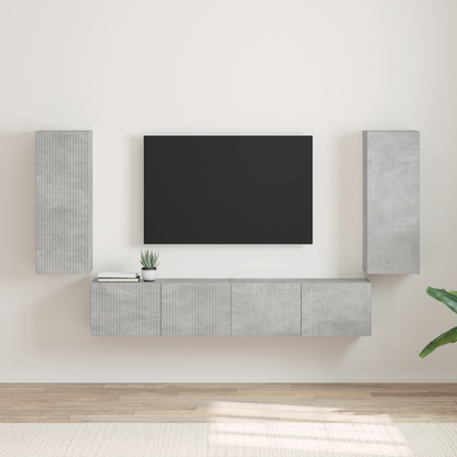 TV Wall Cabinet 2 pcs Concerte 30 x 31 x 80 cm Engineered Wood