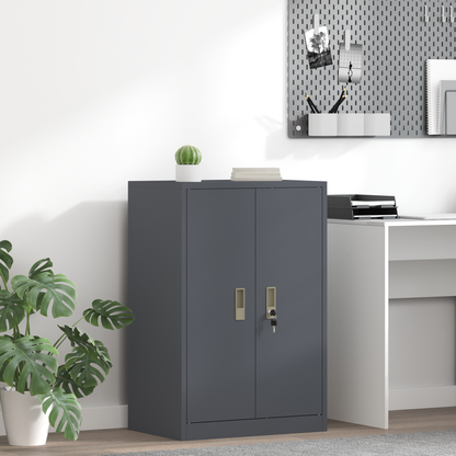 Storage Cabinet Anthracite 60 x 40 x 90 cm Steel