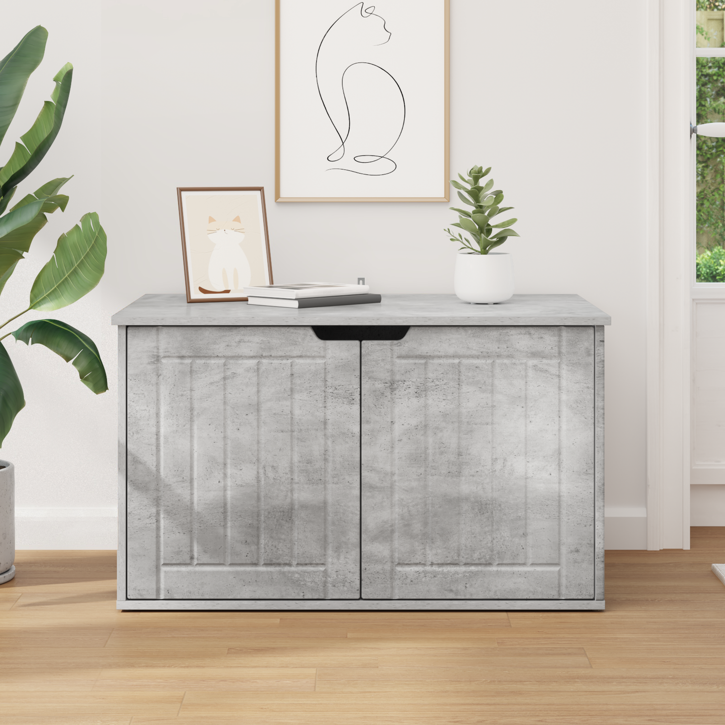 Cat House Concerte 85 x 55 x 50.5 cm Engineered Wood