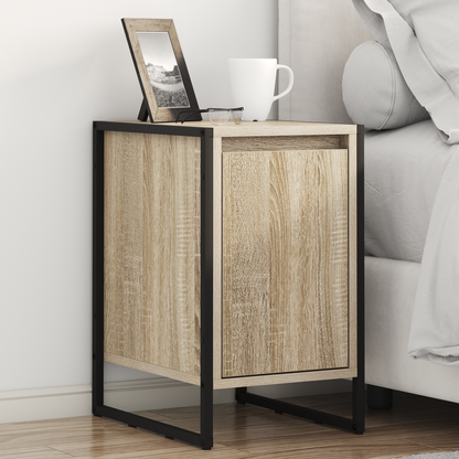 Bedside Table 2 pcs Sonoma 39.5 x 30 x 50 cm Engineered Wood