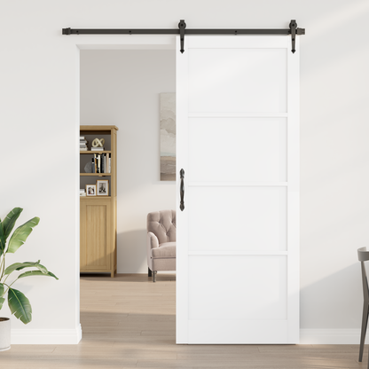 Interior Door White 93 x 232 cm Plywood