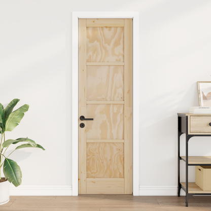 Interior Door Natural 61 x 198.5 cm Plywood