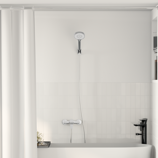 Shower Head Set Chrome G 1 / 2 inches Brass