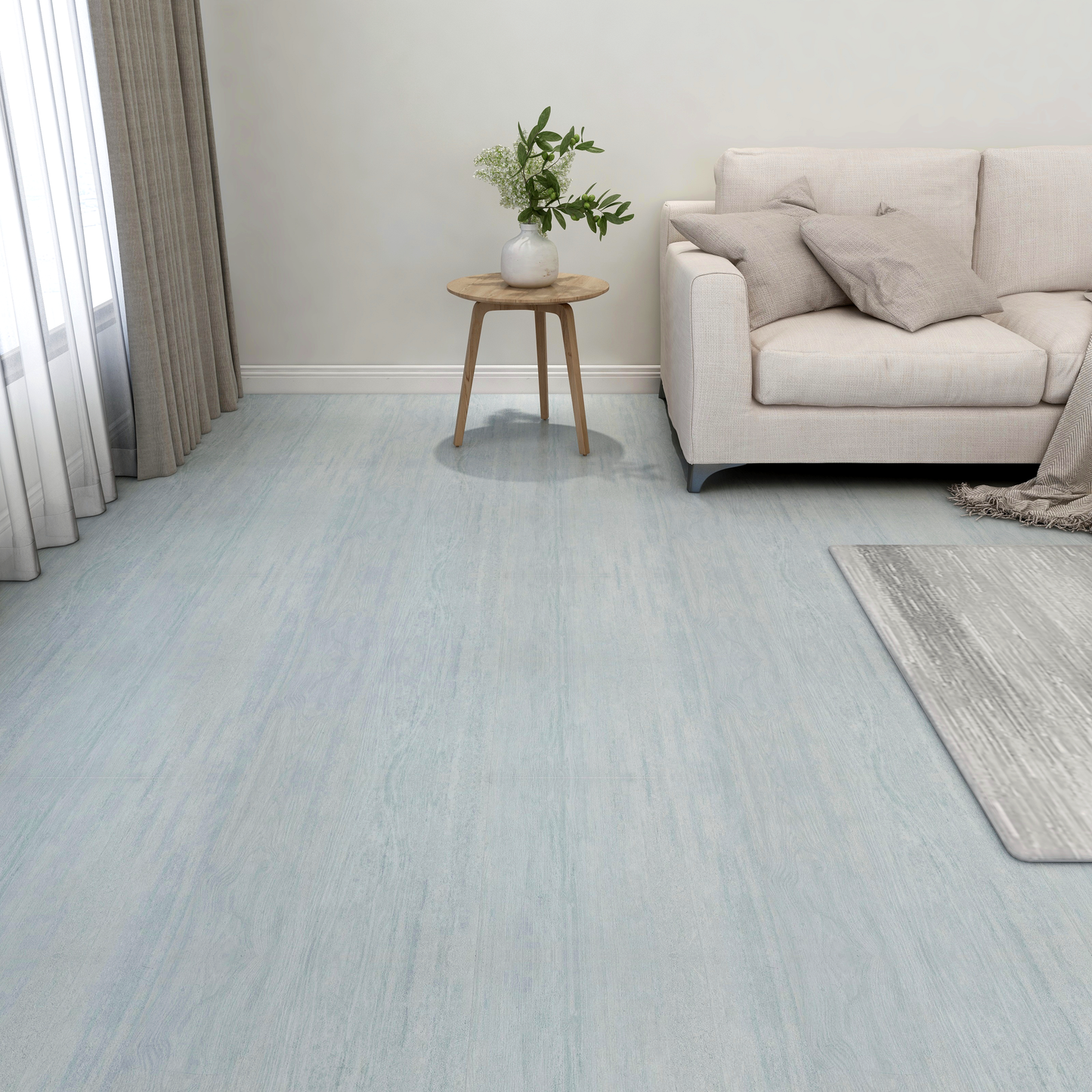 Flooring Planks 55 pcs Green 5.11 m² PVC