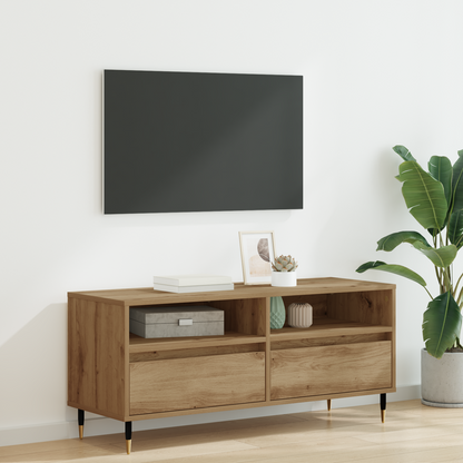 TV Cabinet with Drawer Artisan Oak 100 x 34.5 x 44.5 cm