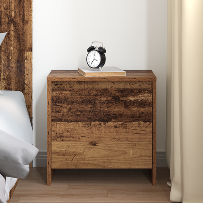 Bedside Cabinet Old Wood 45 x 34 x 44.5 cm Engineered Wood