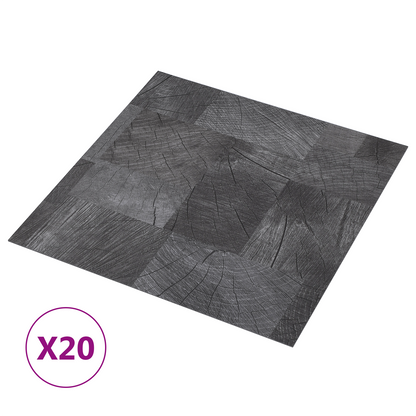 Self-adhesive Flooring Planks 30.5 x 30.5 cm 20 pcs PVC