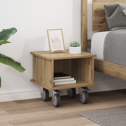 TV Stand Artisan Oak 37 x 35 x 35 cm Engineered Wood