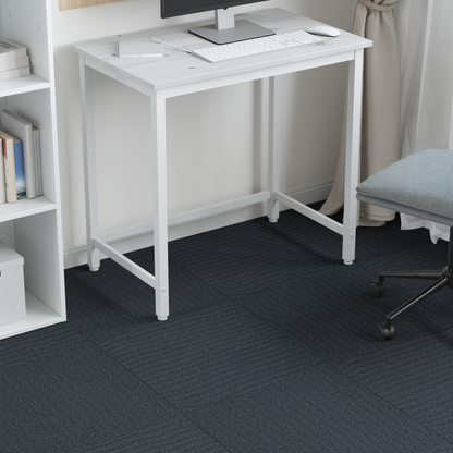 Carpet Tile Blue Grey 50 x 50 cm 20 pcs PP and Bitumen