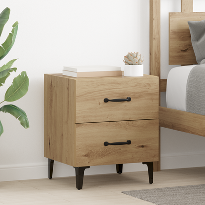 Bed Cabinet Artisan Oak 40 x 35 x 47.5 cm Engineered Wood