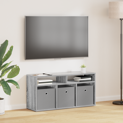 Lowboard with Drawer Grey Sonoma 87 x 27.5 x 43 cm
