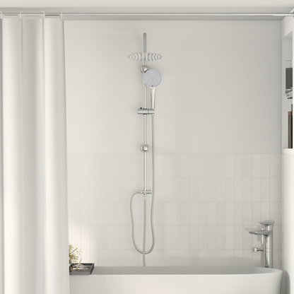Shower System Silver 47 x 20 x 95 cm Stainless Steel