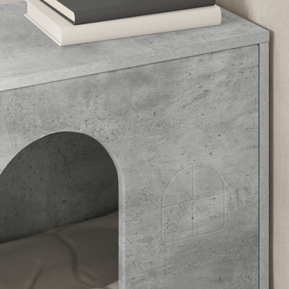 Cat House Concerte 51 x 30 x 52 cm Engineered Wood