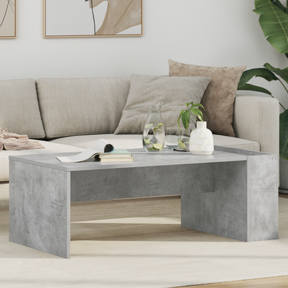 Coffee Table Concrete Grey 95 x 50 x 34 cm Engineered Wood