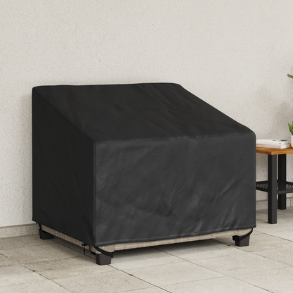 Garden Chair Cover Black 96 x 79 x 74 cm 210D Oxford Fbric