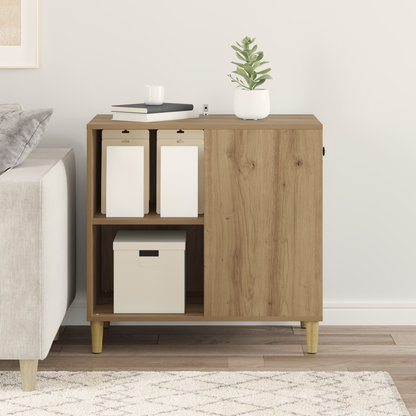 Cat House Artisian Oak 72 x 42.5 x 70 cm Engineered Wood
