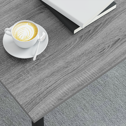 Coffee Table Grey Sonoma 100 x 100 x 45 cm Engineered Wood