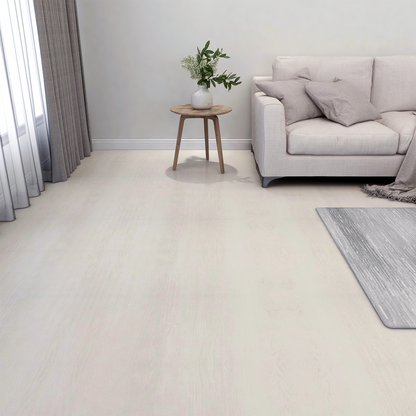 Flooring Planks 5.11 m² 55 pcs PVC Light Beige