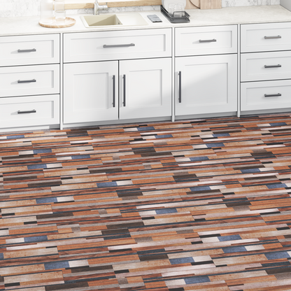 Flooring Planks 18 pcs Multicolour 2.51 m² PVC