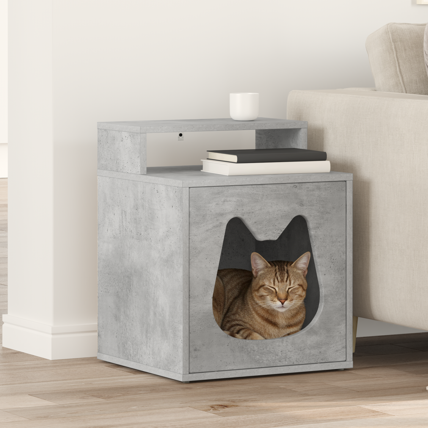 Cat House Concerte 42.5 x 40 x 53.5 cm Engineered Wood