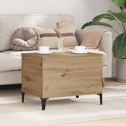 Coffee Table Artisan Oak 60 x 44.5 x 45 cm Engineered Wood