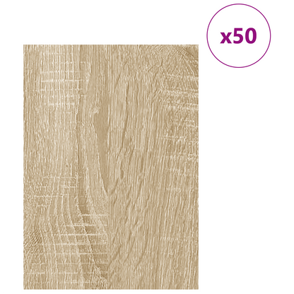 Decor Panels 50 pcs Sonoma Oak 30 x 42 x 0.27 cm