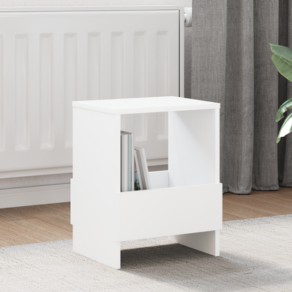Magazine Rack 2 pcs White 35 x 30 x 45 cm