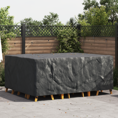 Furniture Cover Plain Black 240 x 190 x 90 cm 210D