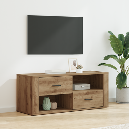 TV Cabinet Artisan Oak 100 x 35 x 40 cm Engineered Wood
