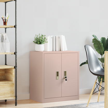 Storage Cabinet Pink 60 x 40 x 70 cm Steel