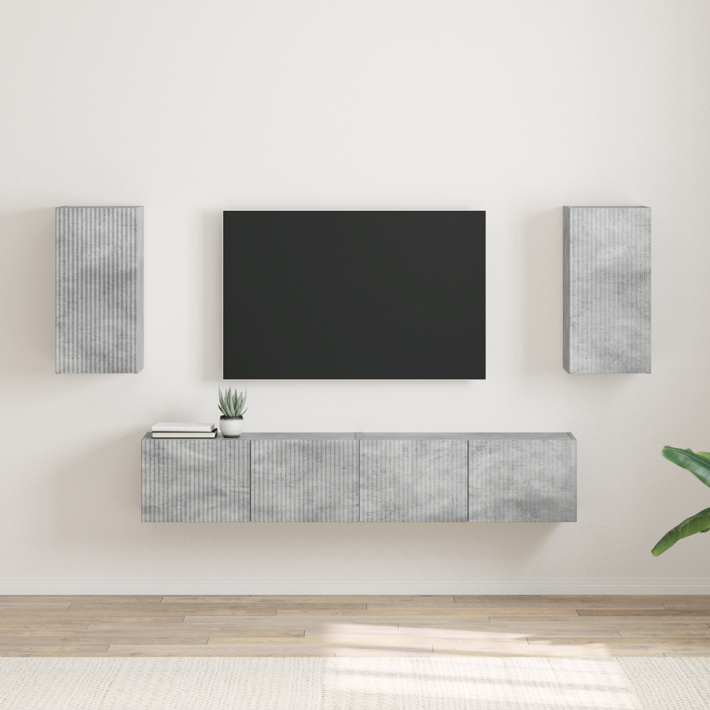 TV Wall Cabinet 2 pcs Concerte 30 x 31 x 60 cm Engineered Wood