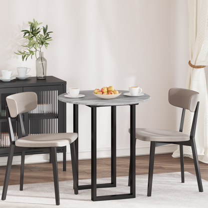 Table Top Grey sonoma Ø 70 x 1.5 cm Engineered Wood