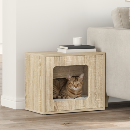 Cat House Sonoma 51 x 30 x 42.5 cm Engineered Wood
