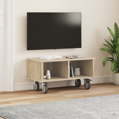 TV Stand Sonoma Oak 68.5 x 35 x 35 cm Engineered Wood