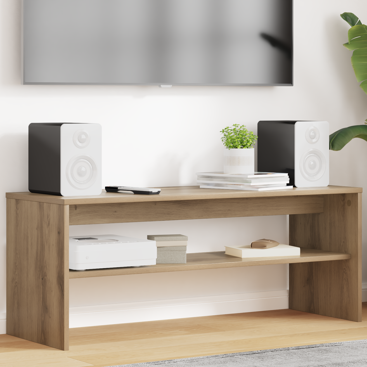 TV Cabinet Artisan Oak 100 x 35 x 40 cm Engineered Wood