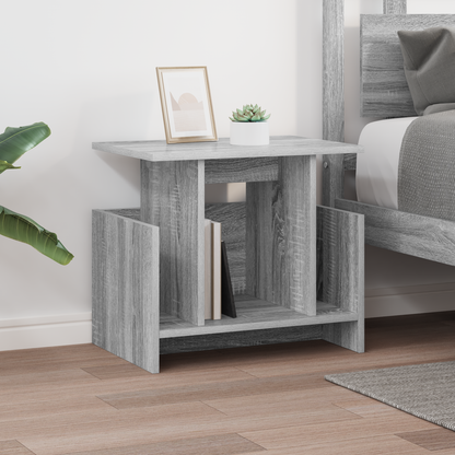 TV Stand Grey Sonoma 50 x 35 x 45 cm Engineered Wood