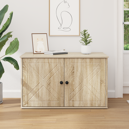 Cat House Sonoma 85 x 55 x 50.5 cm Engineered Wood
